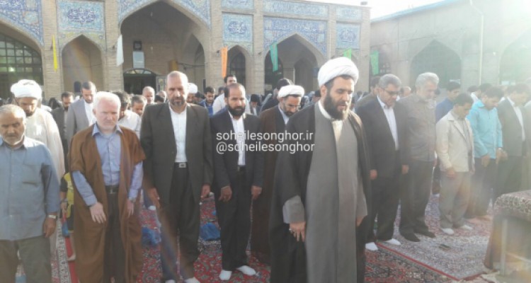  نماز عید قربان در شهرستان سنقروکلیایی اقامه شد+تصاویر 