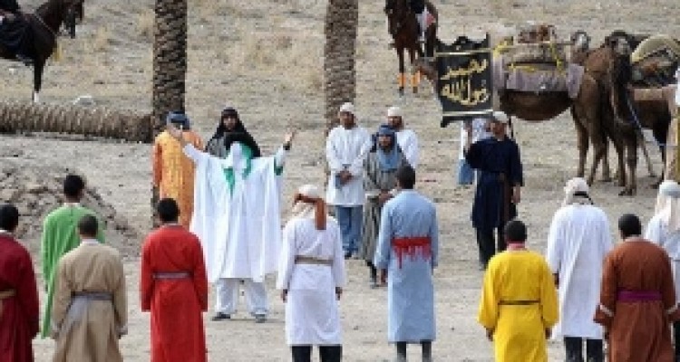 بازسازی واقعه غدیر در ۸ نقطه از استان کرمانشاه