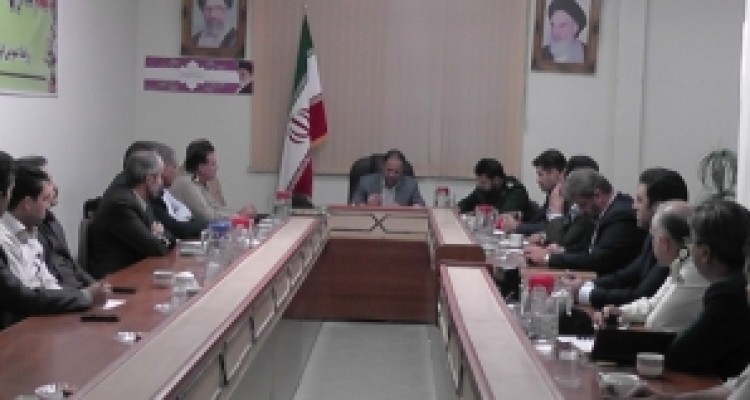 جلسه هماهنگی برنامه های هفته دفاع مقدس در هرسین برگزار شد