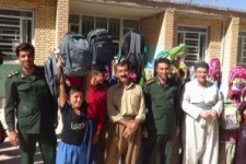 سبزپوشان انقلابی به یاری روستاهای جوانرود شتافتند/ ورود سپاه برای حذف محرومیت های تحصیلی + تصاویر