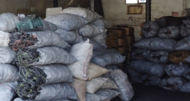 	کشف و توقیف 40 کیسه زغال در مبادی ورودی هرسین 