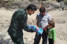  حمایت سپاه از دانش آموزان در ثلاث باباجانی/ تلاش سبزپوشان انقلابی برای رفع محرومیت ها + تصاویر 