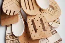  ظروف چوبی آشپزخانه را مثل روز اول نو کنید! 