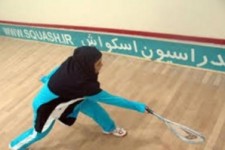 باخت تیم اسکواش بانوان کرمانشاه برابر حریفان در لیگ دسته اول 