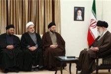 	دیدار عمار حکیم و هیات همراه با رهبر معظم انقلاب 