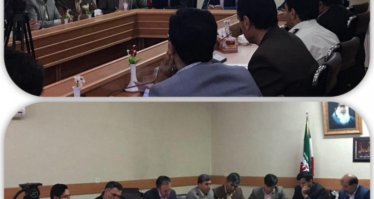 جلسه شورای حفاظت از منابع آب شهرستان صحنه برگزار شد
