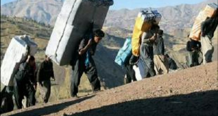 فعالیت کولبری در شوشمی از سر گرفته می‌شود 