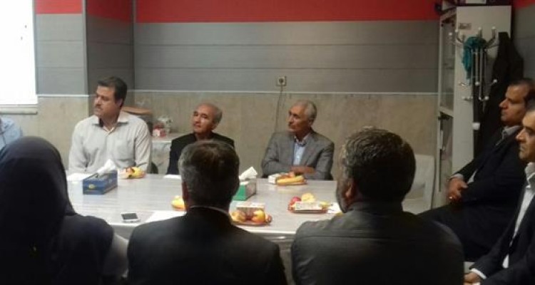  جلسه موسسه خیریه بیمارستان دکتر معاون شهرستان صحنه برگزار شد