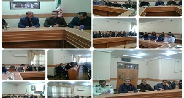 دومین جلسه شورای هماهنگی مبارزه با مواد مخدر شهرستان صحنه برگزار شد