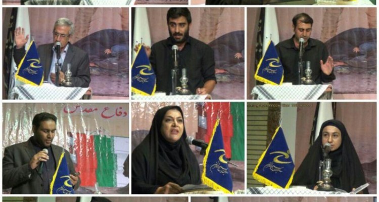  محفل شعر عاشورایی  شهرستان صحنه برگزار شد