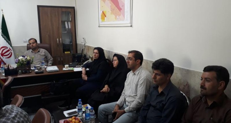 جلسه هماهنگی نظام ارجاع شهرستان های شرق استان در صحنه برگزار شد