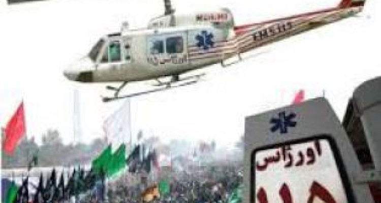 آمادگی ۶۰ پایگاه اورژانس کرمانشاه برای خدمت‌رسانی به زوار 
