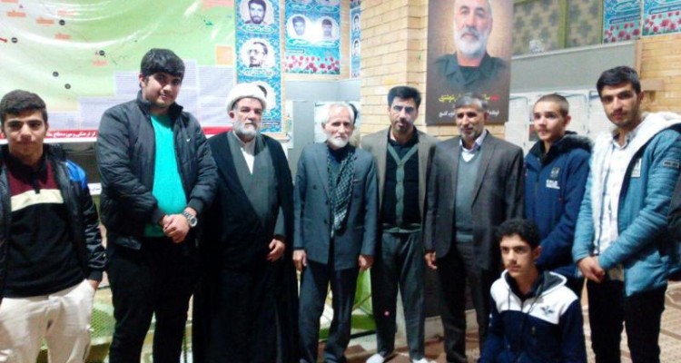 اردوی راهیان نور دانش آموزان پسر شهرستان صحنه برگزار شد