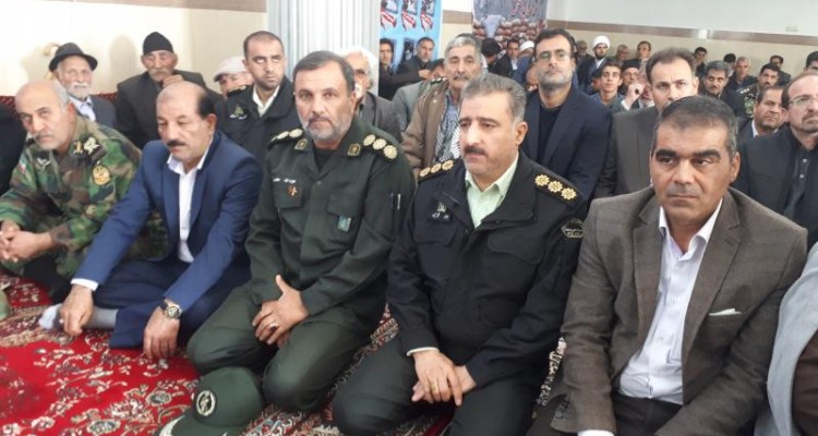 مراسم یادواره شهدای روستای جیحون آباد بخش دینور برگزار شد