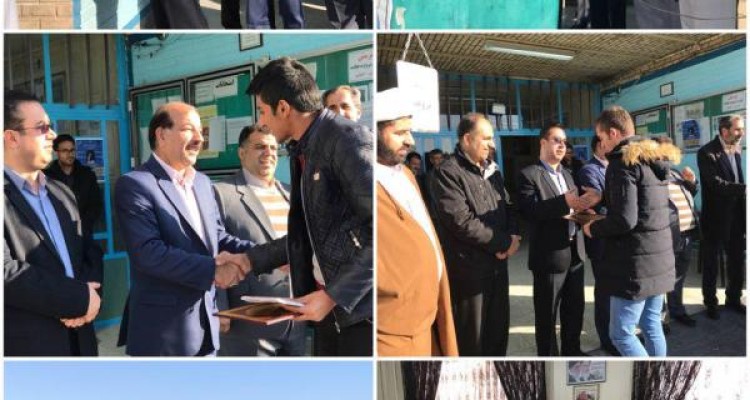 به مناسبت هفته پژوهش و فناوري زنگ پژوهش در مدارس شهرستان صحنه نواخته شد 
