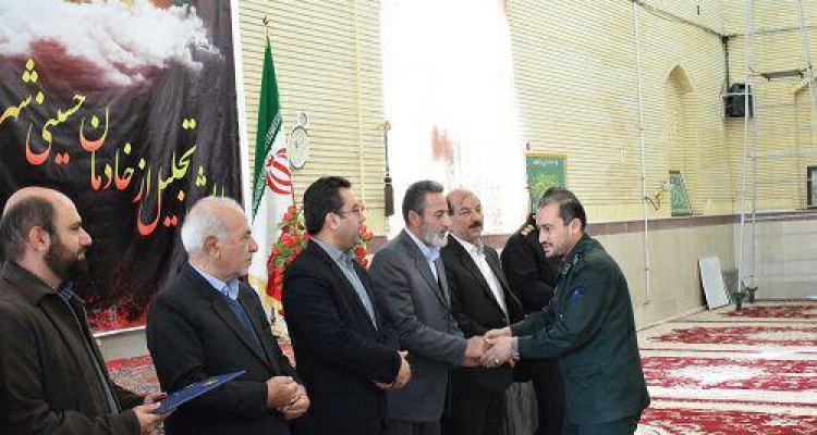 مراسم تجلیل از خادمان و خیرین ستاد اربعین حسینی شهرستان صحنه برگزار شد