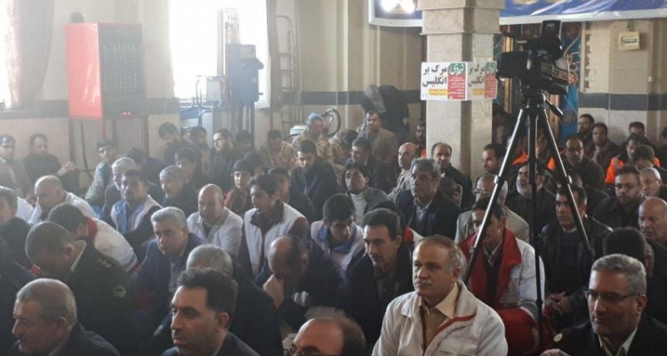 بزرگداشت 9 دی در شهرستان صحنه برگزار شد