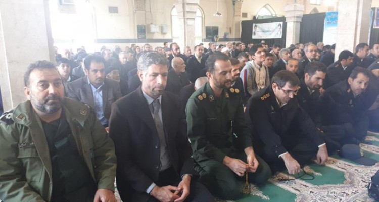 نماز عبادی سیاسی جمعه این هفته شهرستان صحنه اقامه شد