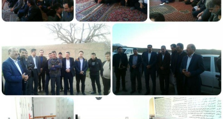 مسئولین صحنه از روستای این شهرستان بازدید کردند