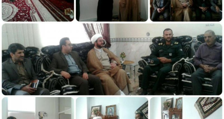 	مراسم تجلیل و سرکشی از خانواده های ایثارگر و جانباز شهرستان صحنه انجام شد