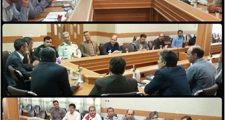  اولین جلسه ستاد اطفاء حریق شهرستان صحنه تشکیل شد
