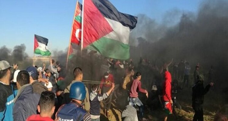 زخمی شدن ۷۹ فلسطینی در تظاهرات بازگشت در غزه