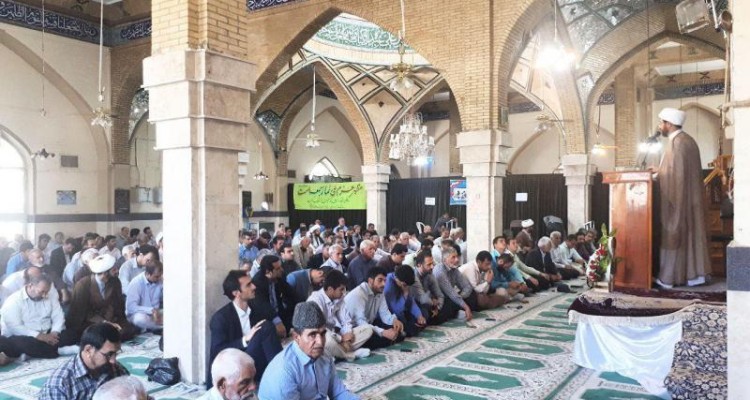 نماز عبادی سیاسی جمعه شهرستان صحنه اقامه شد