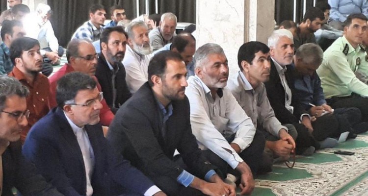 نماز عبادی سیاسی جمعه این هفته شهرستان صحنه اقامه شد