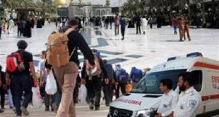خدمات‌رسانی اورژانس به بیش از ۱۷ هزار زائر اربعین 