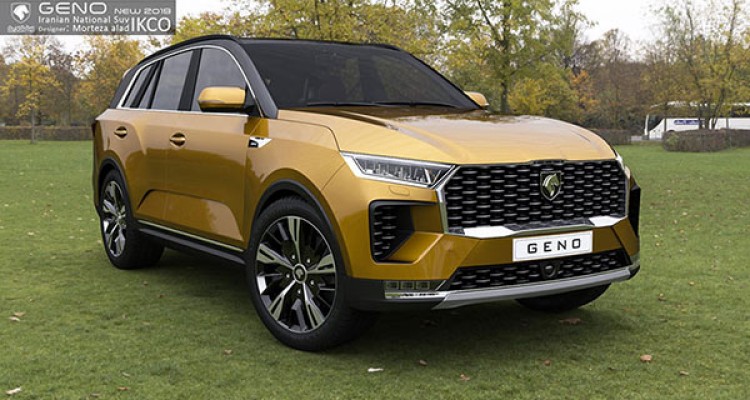 طرح‌های زیبای شاسی‌بلند ایرانی «گنو» و واکنش ایران‌خودرو 