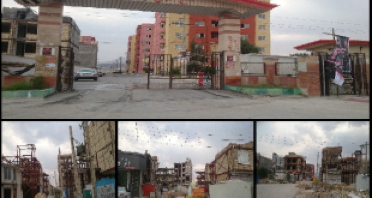 خانه‌های نیمه‌کاره؛ زخم باز زلزله/ دردسر ساکنان شهرهای «فلزی» 
