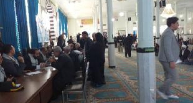 حضور رئیس کل دادگستری کرمانشاه در طرح هر مسجد یک حقوقدان روانسر 