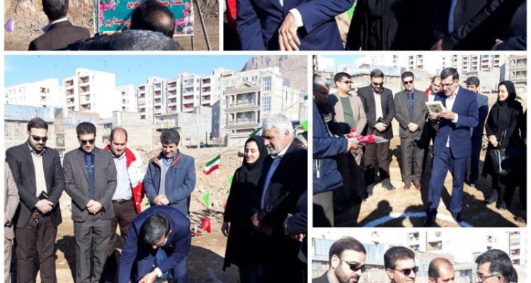 کلنگ فاز دوم احداث پارک کودک شهر صحنه به زمین زده شد 
