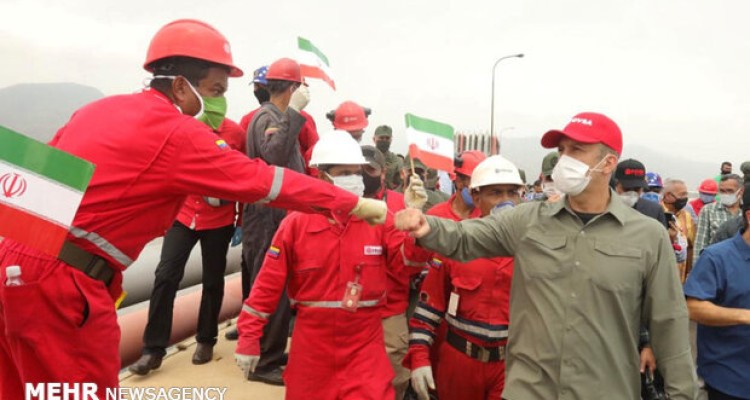 پنجمین نفتکش ایرانی وارد آبهای ونزوئلا شد