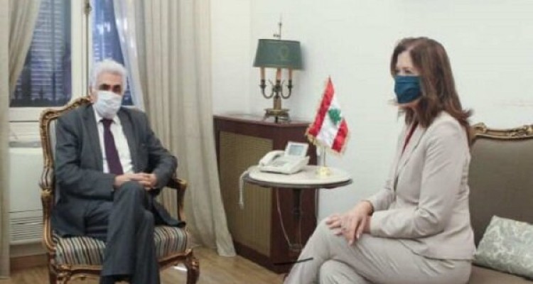 دیدار سفیر پر حاشیه آمریکا با وزیر خارجه لبنان