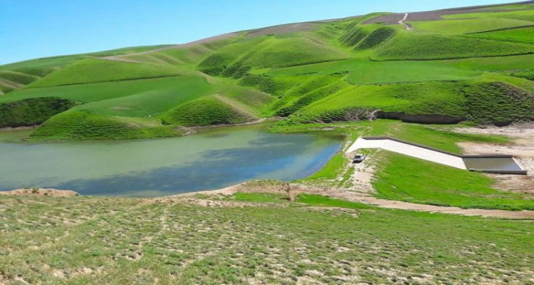 بند‌های سنگی ملاتی ۴۲۰۰۰ مترمکعبی با اعتباری معادل ۱۷ میلیارد ریال در صحنه افتتاح شد