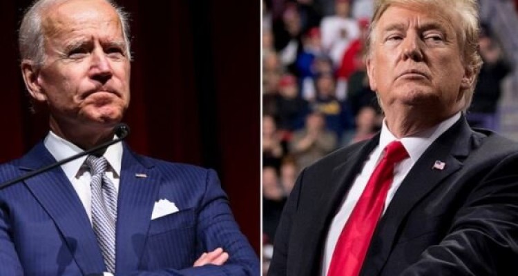 کاهش فاصله ترامپ و بایدن در نظرسنجی های جدید