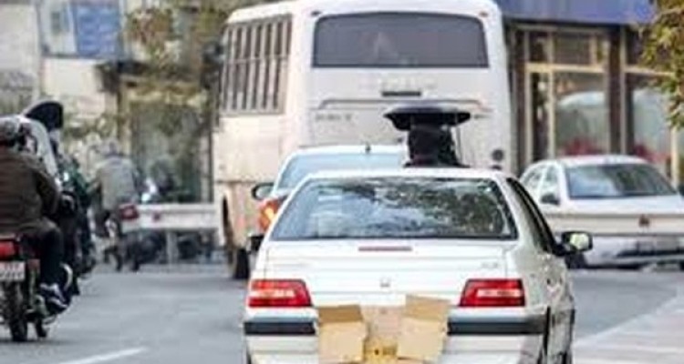 برخورد قاطع با مخدوش کنندگان پلاک خودرو در صحنه