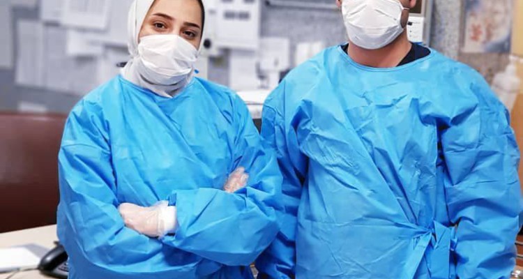 گفتگو ویژه امروله با زوج پرستار شاغل در بخش کرونا بیمارستان دکتر معاون صحنه