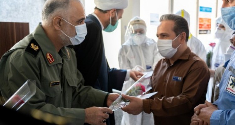  تقدیر سپاه حضرت نبی اکرم(ص) از پرستاران