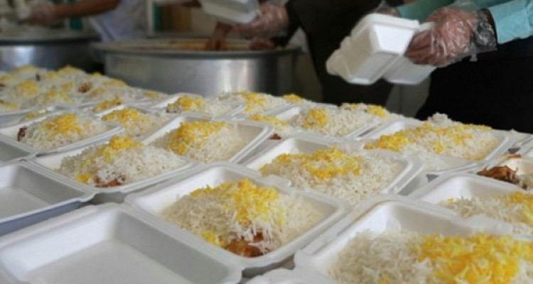  توزیع 360 پرس غذای گرم در بین نیازمندان هرسین