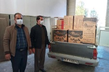 توزیع ۲۲ دستگاه بخاری گازی وآبگرمکن بین مددجویان صحنه + تصویر