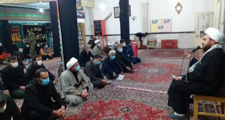 مراسم شهادت حضرت فاطمه‎الزهرا سلام‎الله‎علیها در صحنه برگزار شد