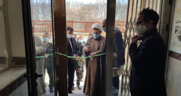 افتتاح نمایشگاه روز شمار انقلاب درشهرستان صحنه