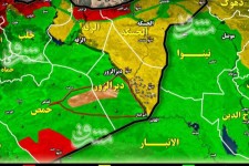 نیروی هوایی روسیه با عناصر مخفی داعش در شرق و جنوب شرق سوریه چه کرد؟ + نقشه میدانی و عکس