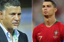 کریستیانو رونالدو هم دوش علی دایی شد
