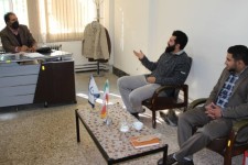 نشست فرهنگی و همفکری نماینده  دانشجویی آیت الله علما امام جمعه استان کرمانشاه با مسئولین ، کارکنان و اساتید دانشگاه فرهنگیان کرمانشاه(امیرحسام مرادی)