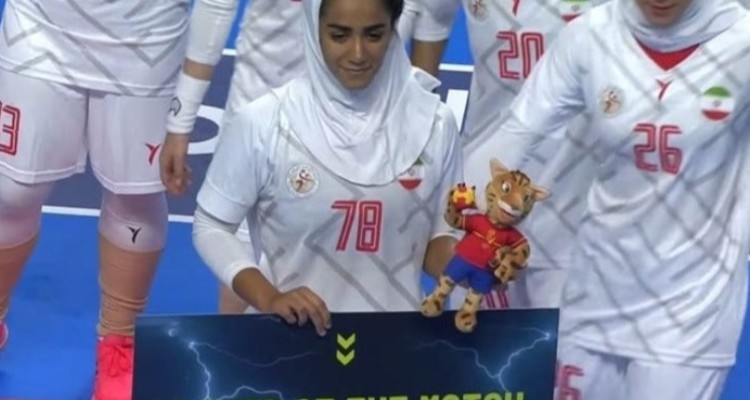 شکست تیم ملی هندبال بانوان ایران مقابل ازبکستان در پرزیدنت کاپ/ قاسمی بهترین بازیکن شد