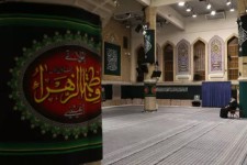 برگزاری مراسم عزاداری شهادت حضرت فاطمه (س) در محضر رهبر انقلاب