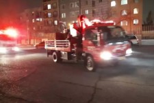 آتش سوزی در برج مسکونی بلوار تعاون/ ۴ نفر فوت شدند